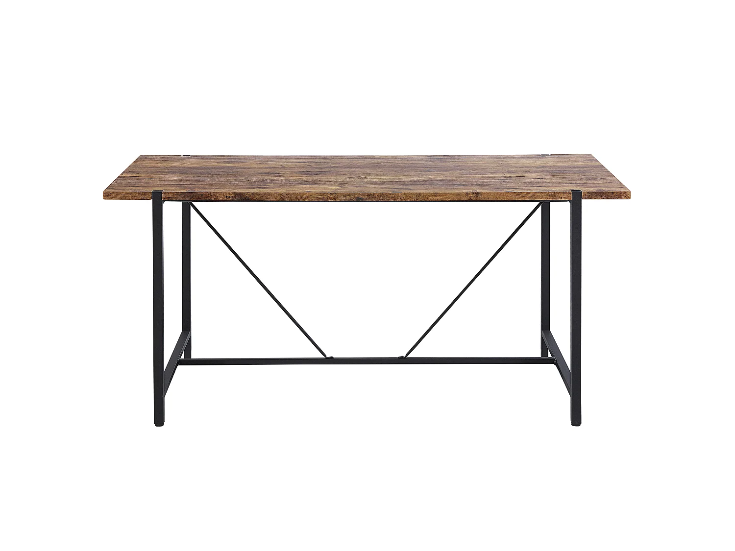 Mesa de comedor SARITAS Marrón 160 cm 80 cm