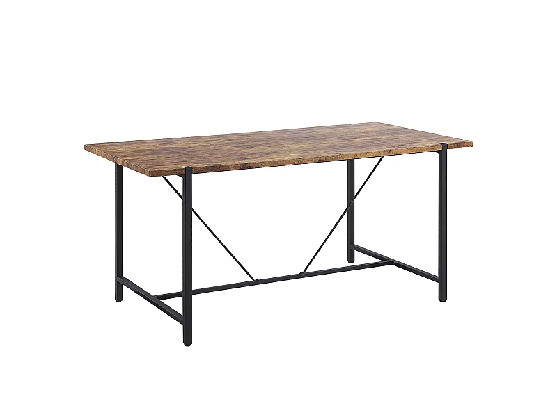 Table de repas SARITAS Marron 160 cm 80 cm