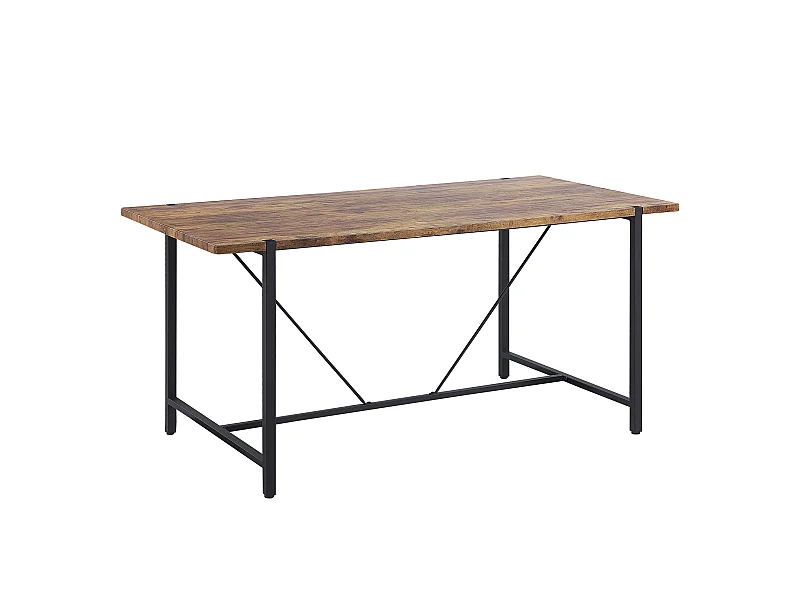 Table de repas SARITAS Marron 160 cm 80 cm