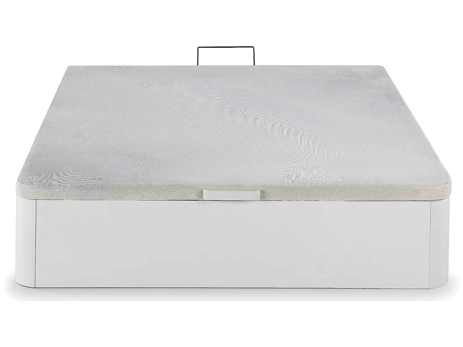 Canapé abatible 90x190 cm Gran Capacidad, Color Blanco