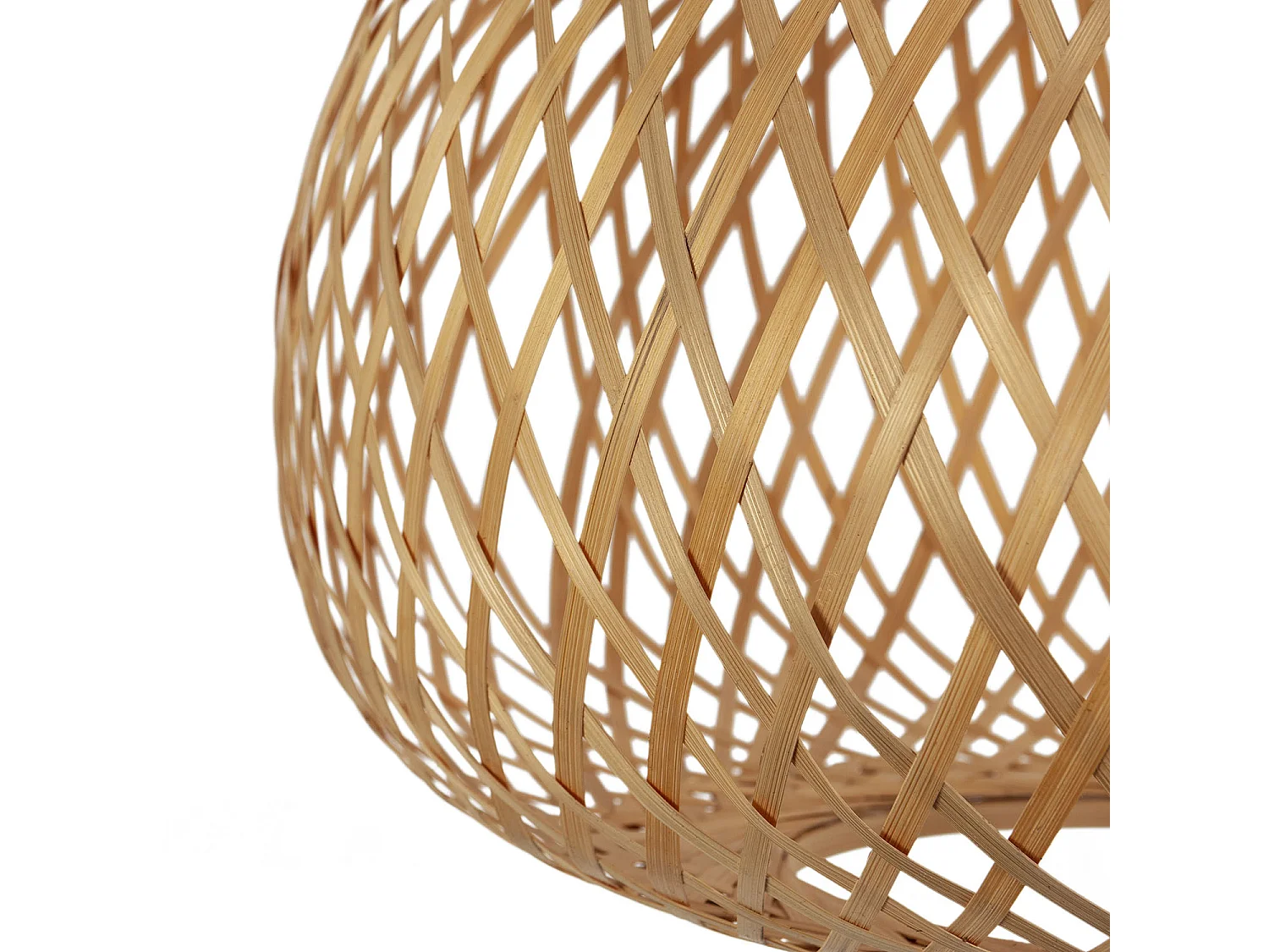 Suspension Mara en bambou, diamètre 50 cm