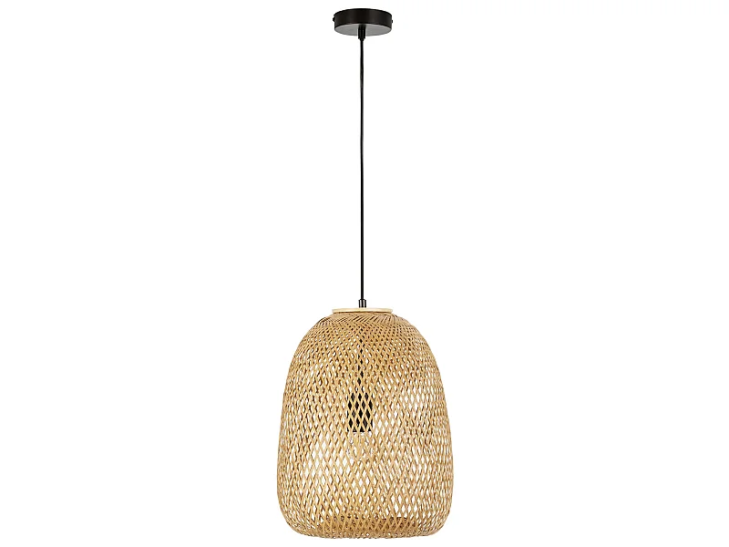 Zawieszenie kolumny Yumei z bambusa, średnica 30 cm.