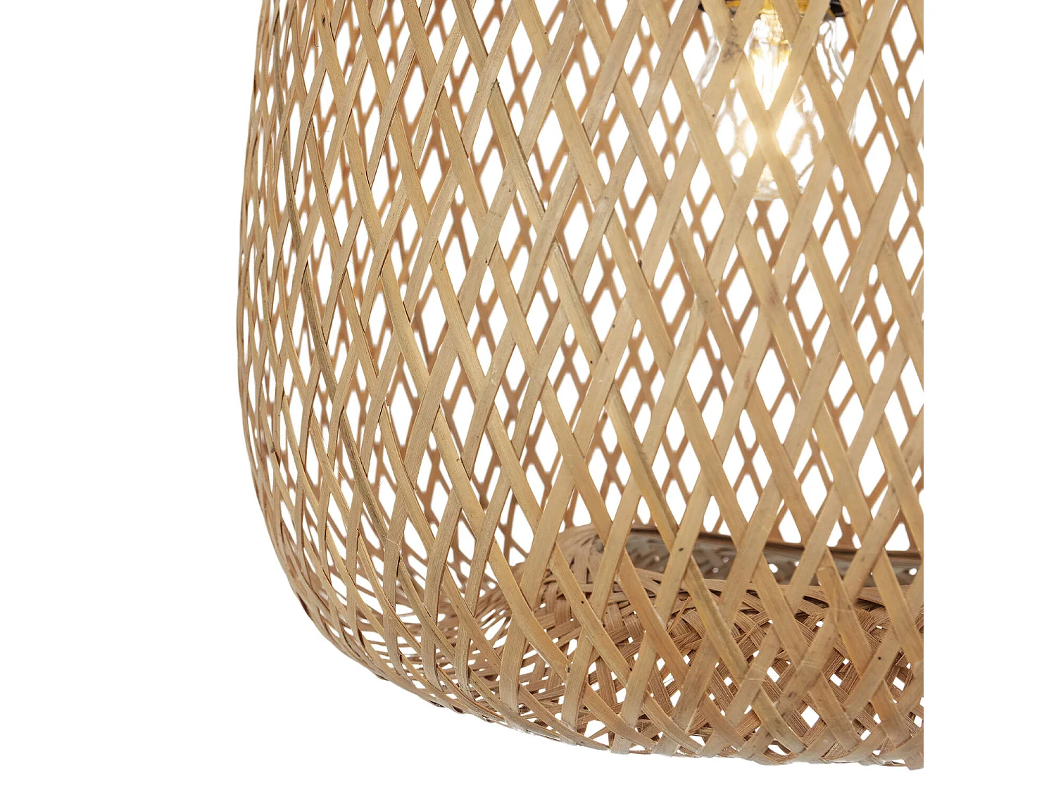 Suspension Yumei en bambou, diamètre 30 cm