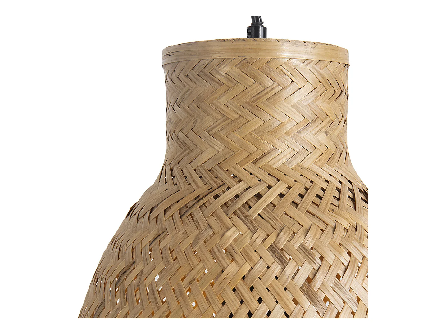 Plafondlamp Nomi van Bamboe, diameter 31 cm