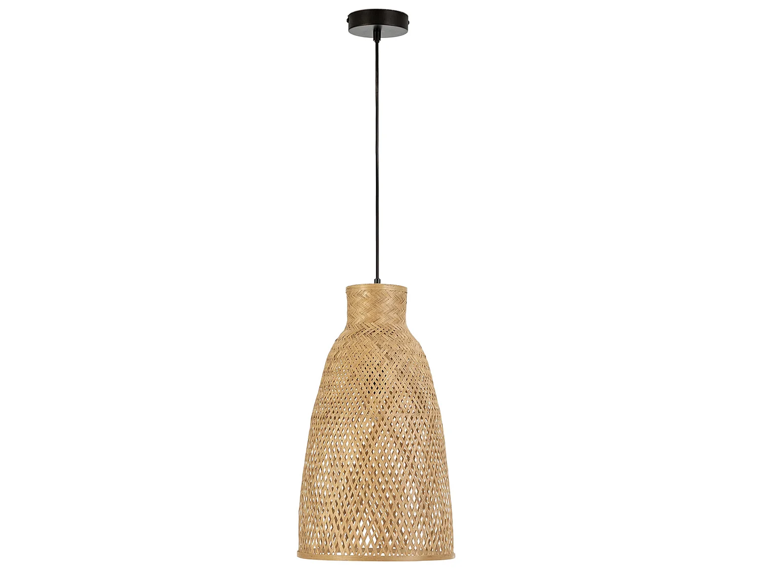 Suspension Nomi en bambou, diamètre 31 cm