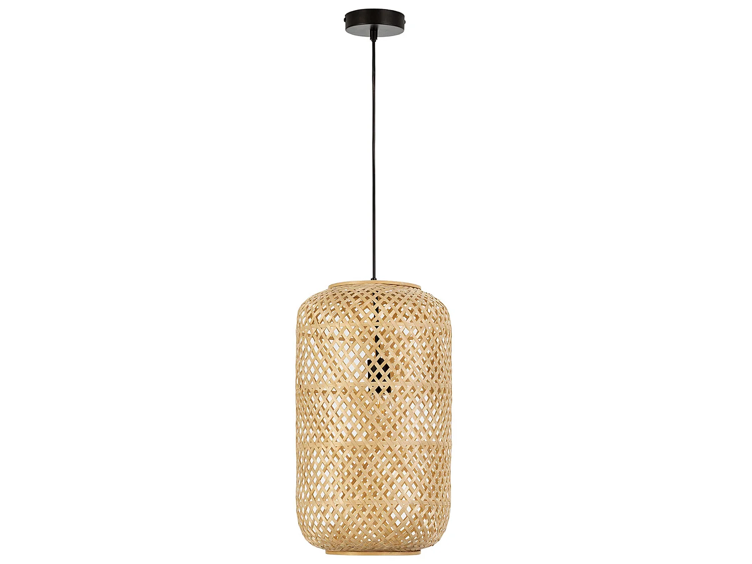 Suspension Mayu en bambou, diamètre 30 cm