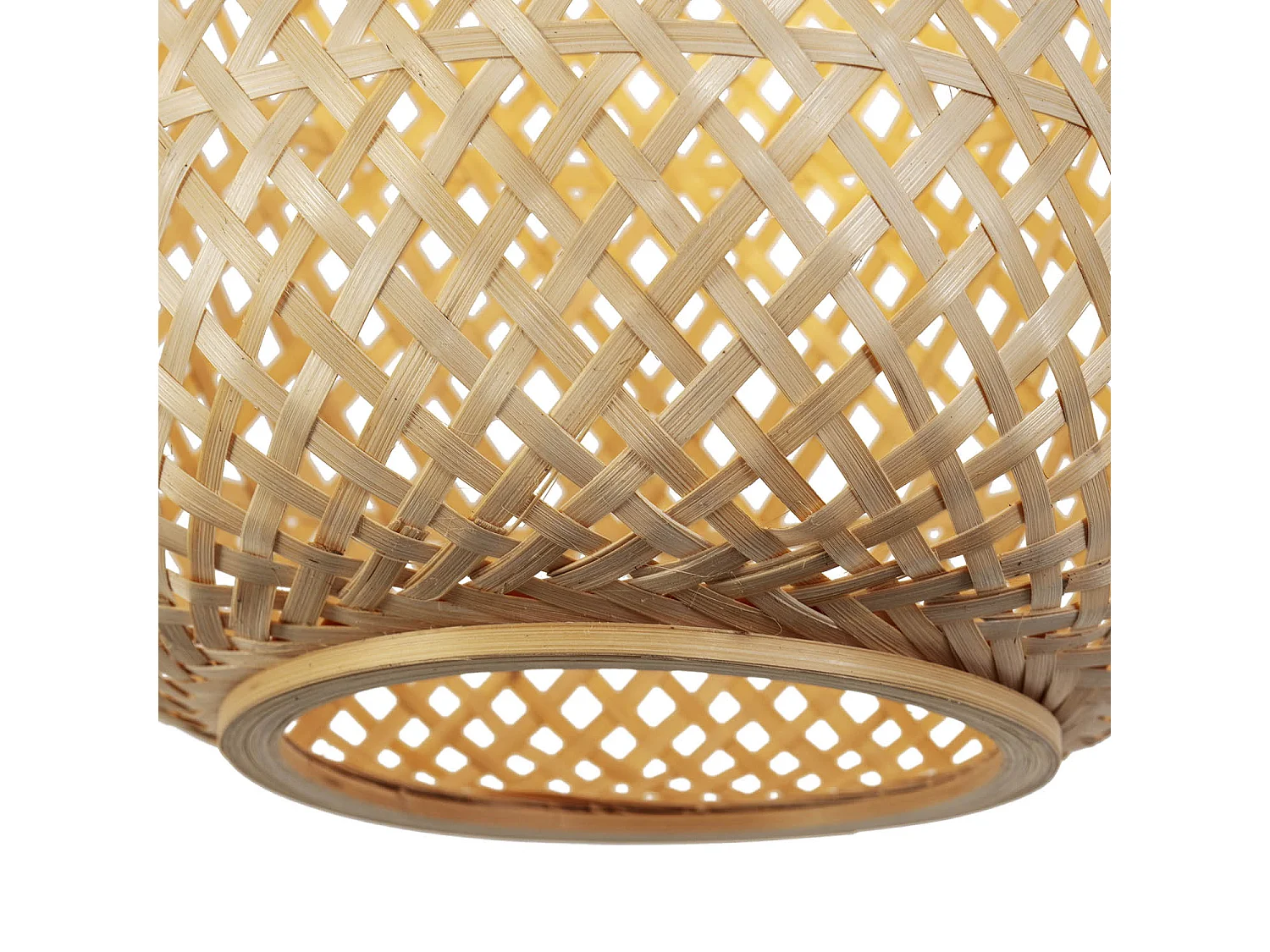 Suspension Mayu en bambou, diamètre 30 cm