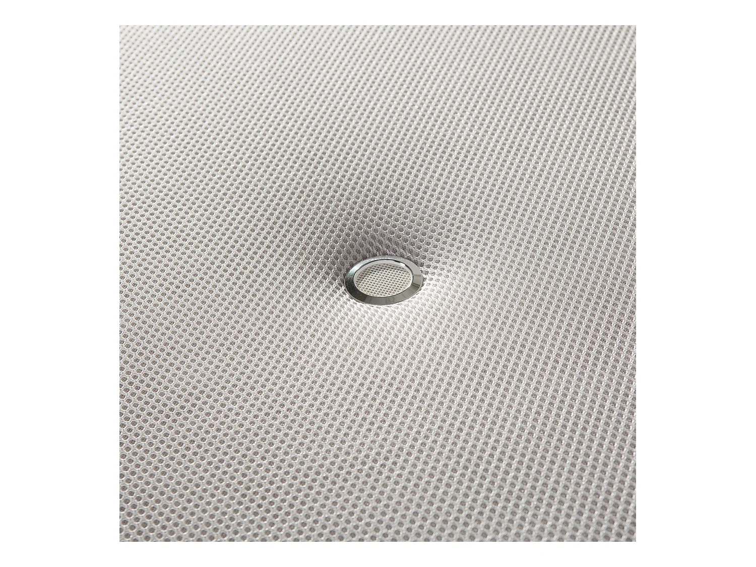 Base tapizada Tejido 3D 135x190 cm Blanco, Válvulas de transpiración