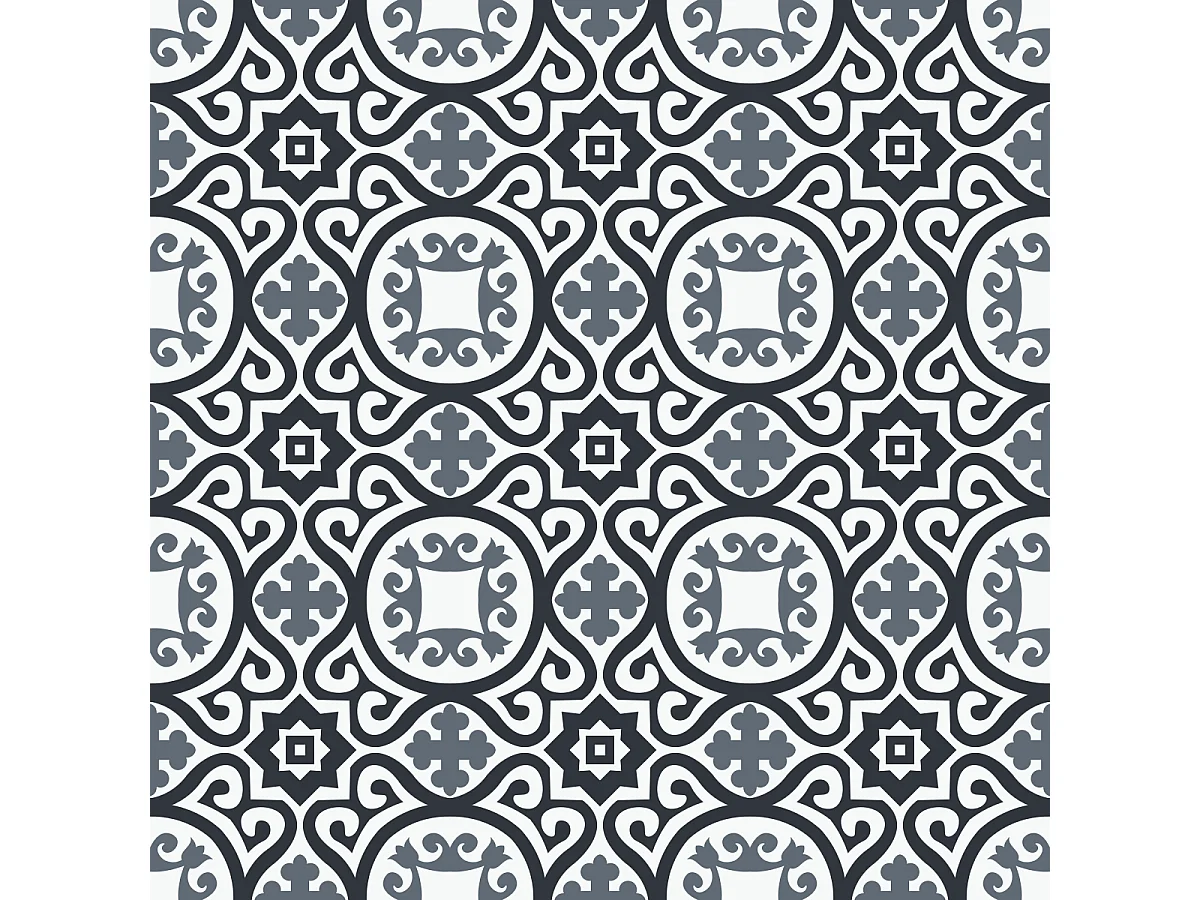 Stickers Sol Anti-dérapant avec Protection - CARRELAGES SOL VALENTINA - 1 sticker de 40x40cm