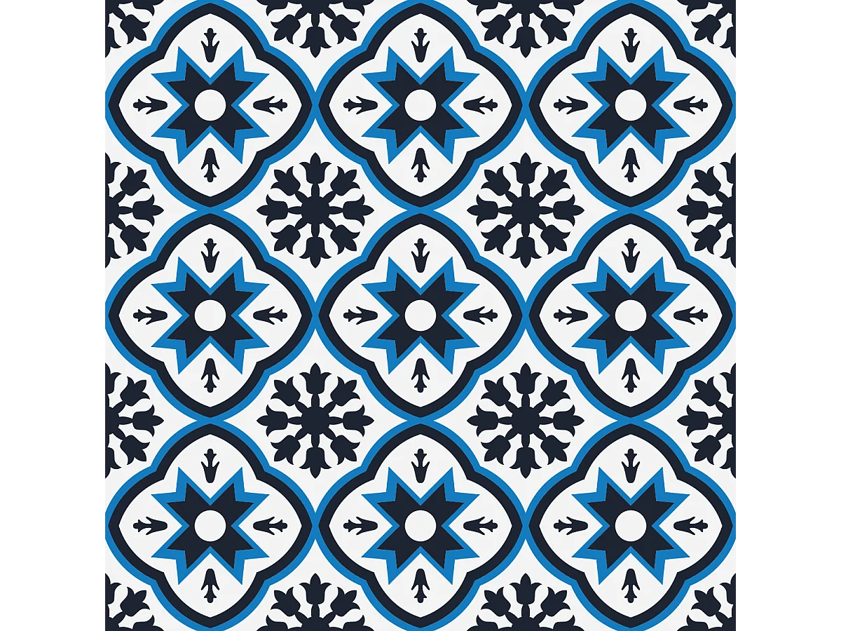 Stickers Sol Anti-dérapant avec Protection - CARRELAGES SOL ODILLA - 1 sticker de 45x45cm