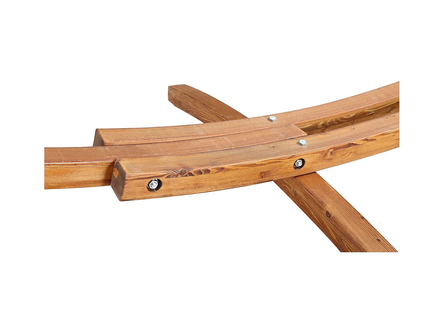 Hamac sur support 3,15 m en bois écru LAGOA