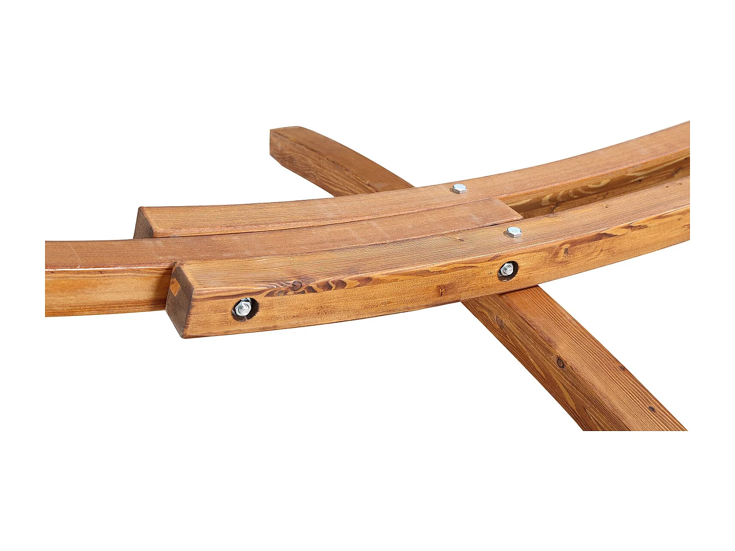 Hamac sur support 3,15 m en bois écru LAGOA