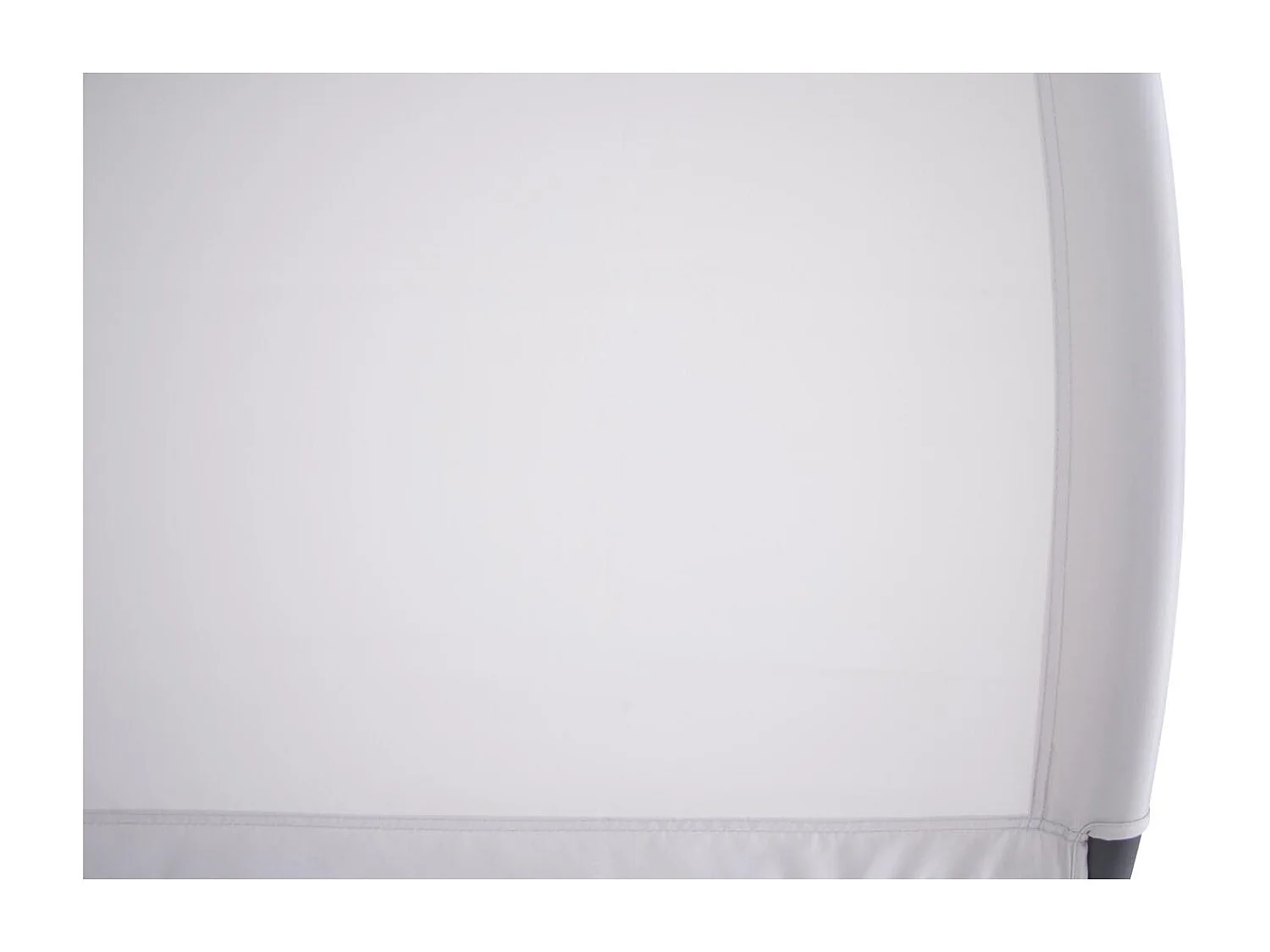 Dubbele tuinligstoel met schommelfunctie en luifel HEIRA zwart & grijs