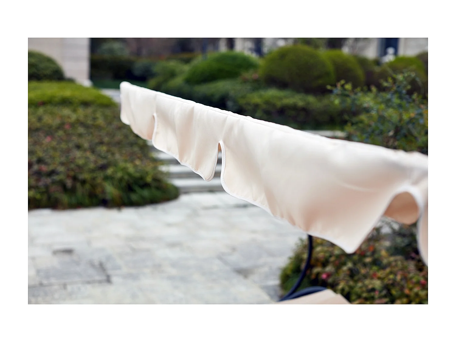 Transat avec pare-soleil 2 personnes écru ALOHA