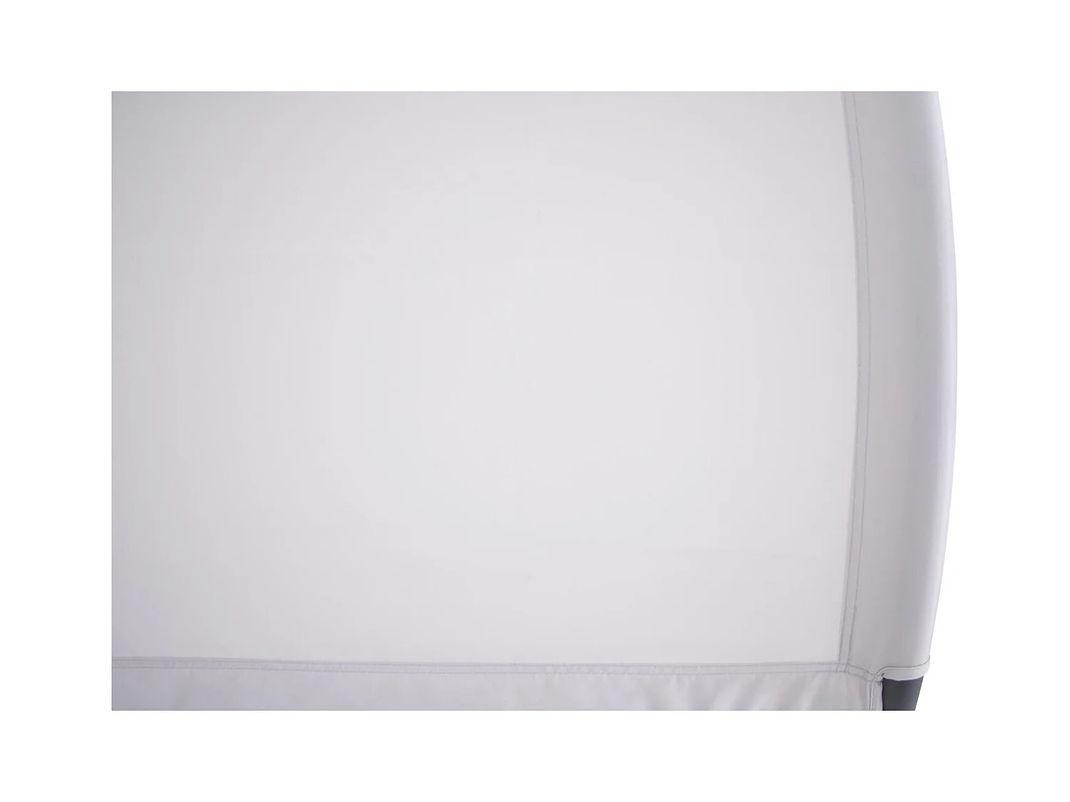 Transat double à bascule avec auvent noir et gris VAÏTA