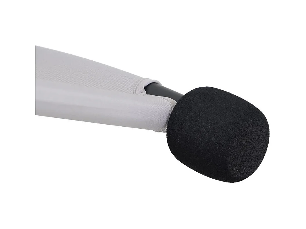 Transat double à bascule avec auvent noir et gris VAÏTA