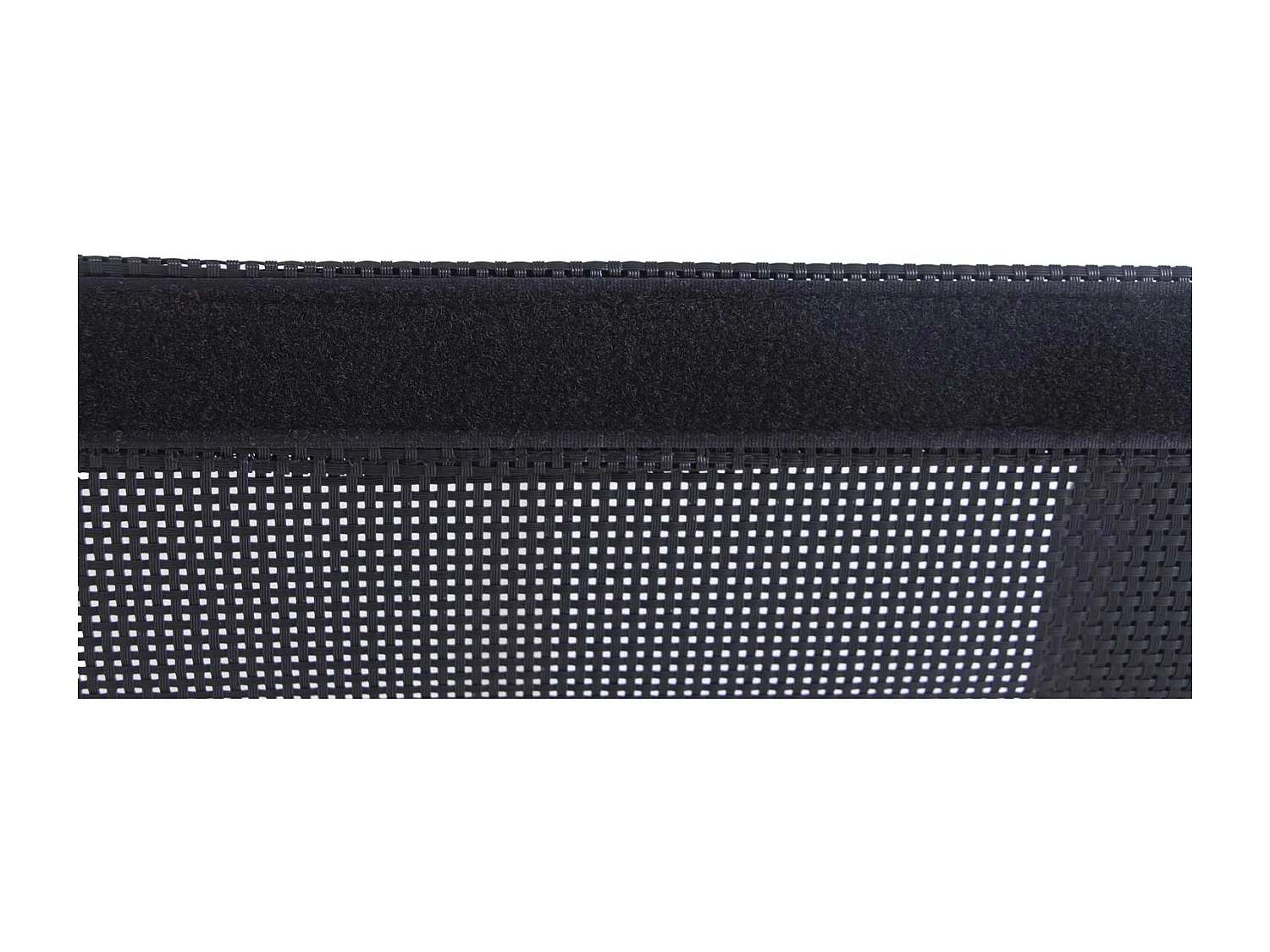 Transat double à bascule avec auvent noir et gris VAÏTA