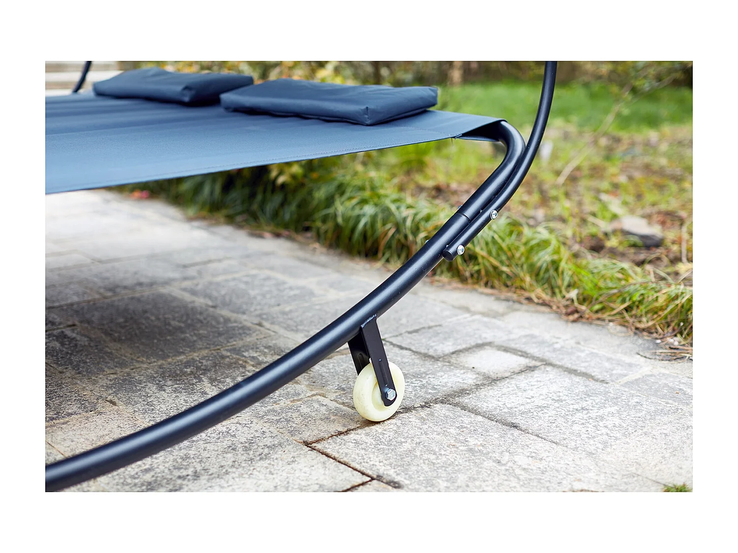 Transat avec pare-soleil 2 personnes gris ALOHA