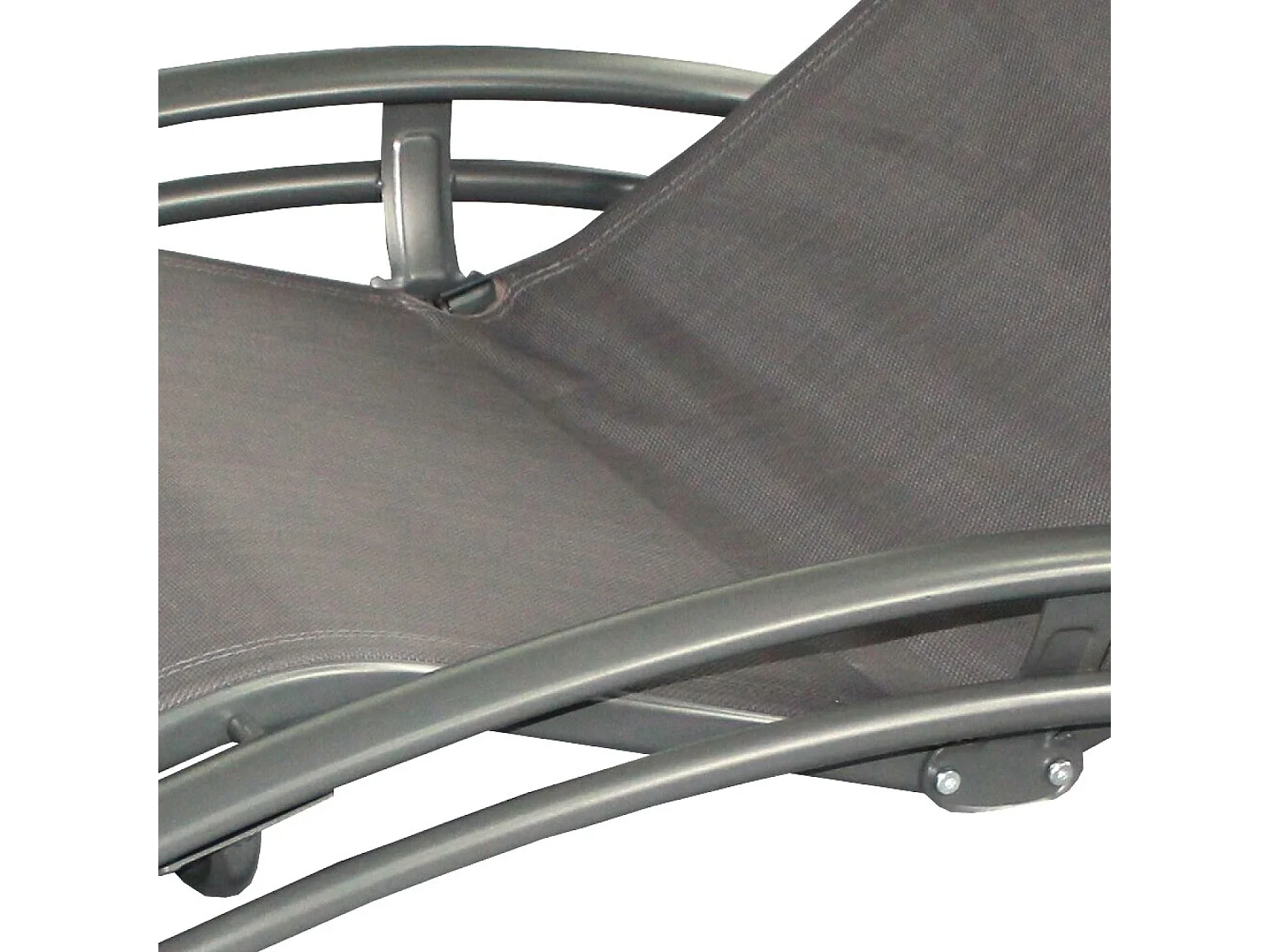 Sdraio regolabile e impilabile grigo LIMEA