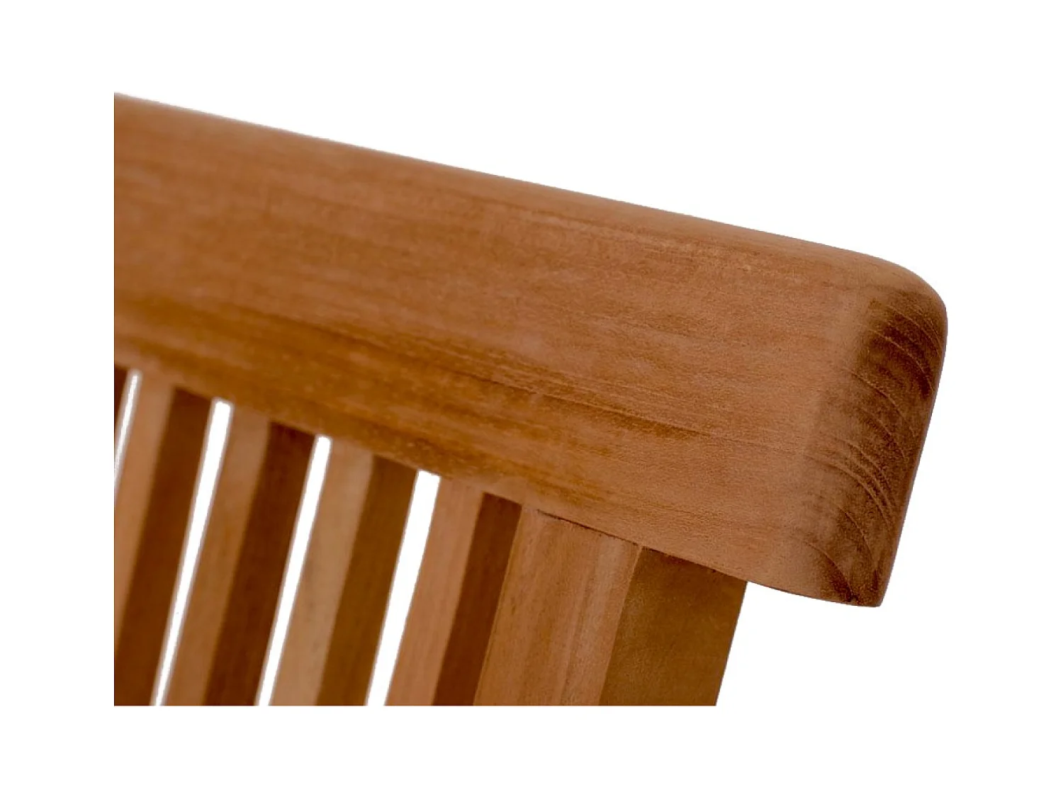 Table de jardin rectangulaire et 6 chaises en teck huilé LUBOK