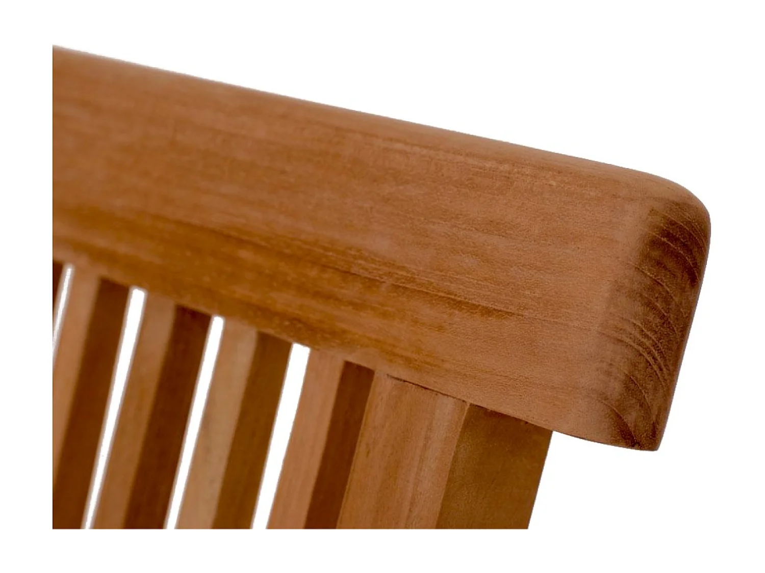 Conjunto de jardín 6 plazas de madera de teca, mesa rectangular LUBOK