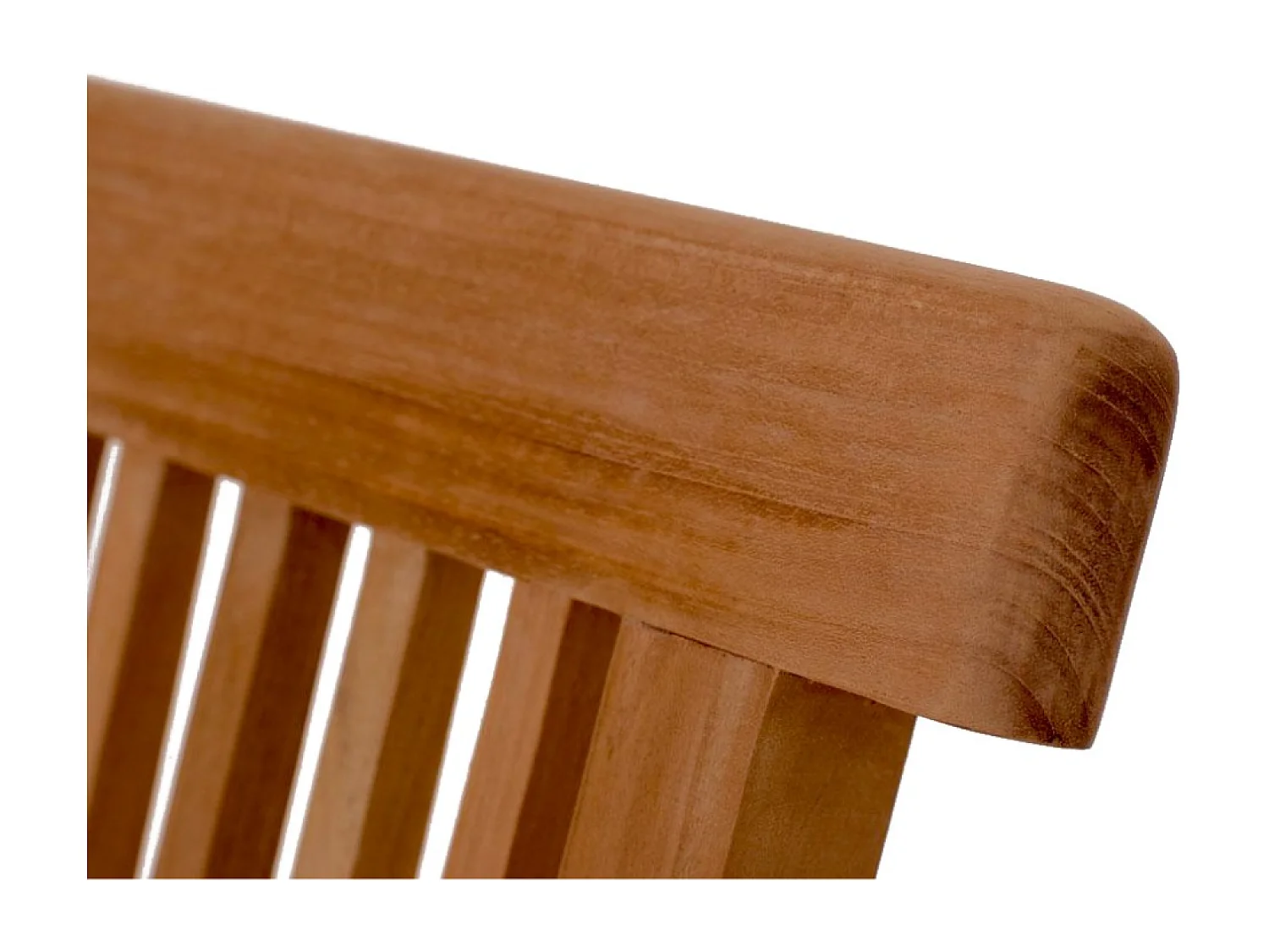 Table de jardin rectangulaire et 6 chaises en teck huilé LUBOK