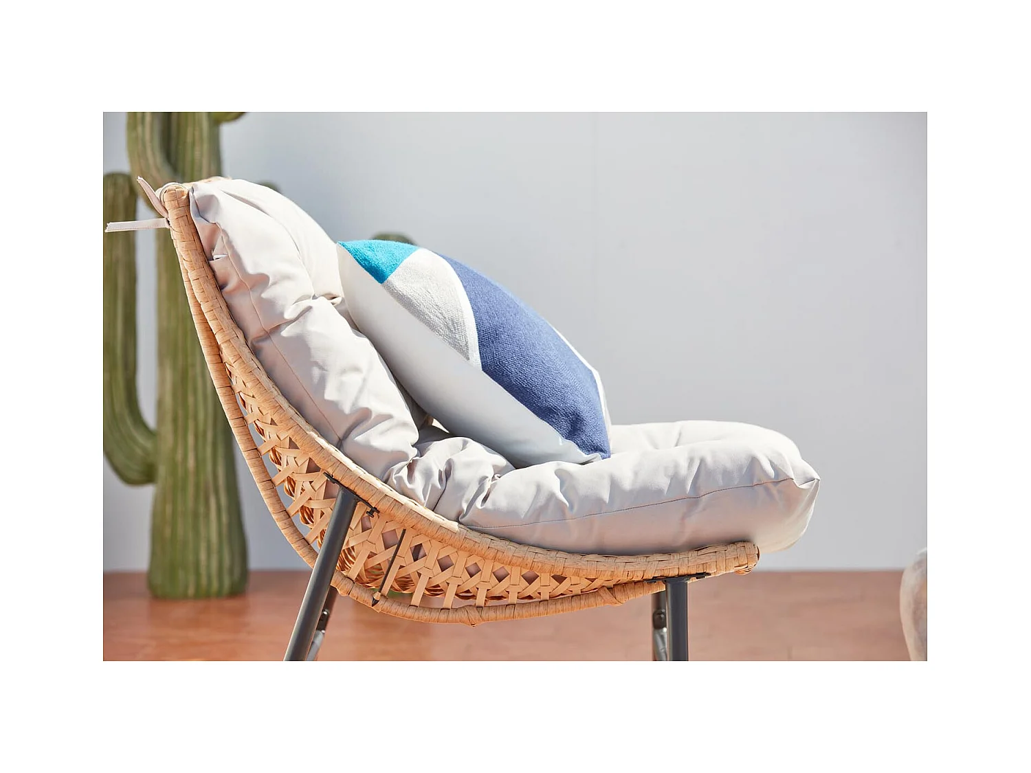 Salotto da giardino basso in resina GUAHANA