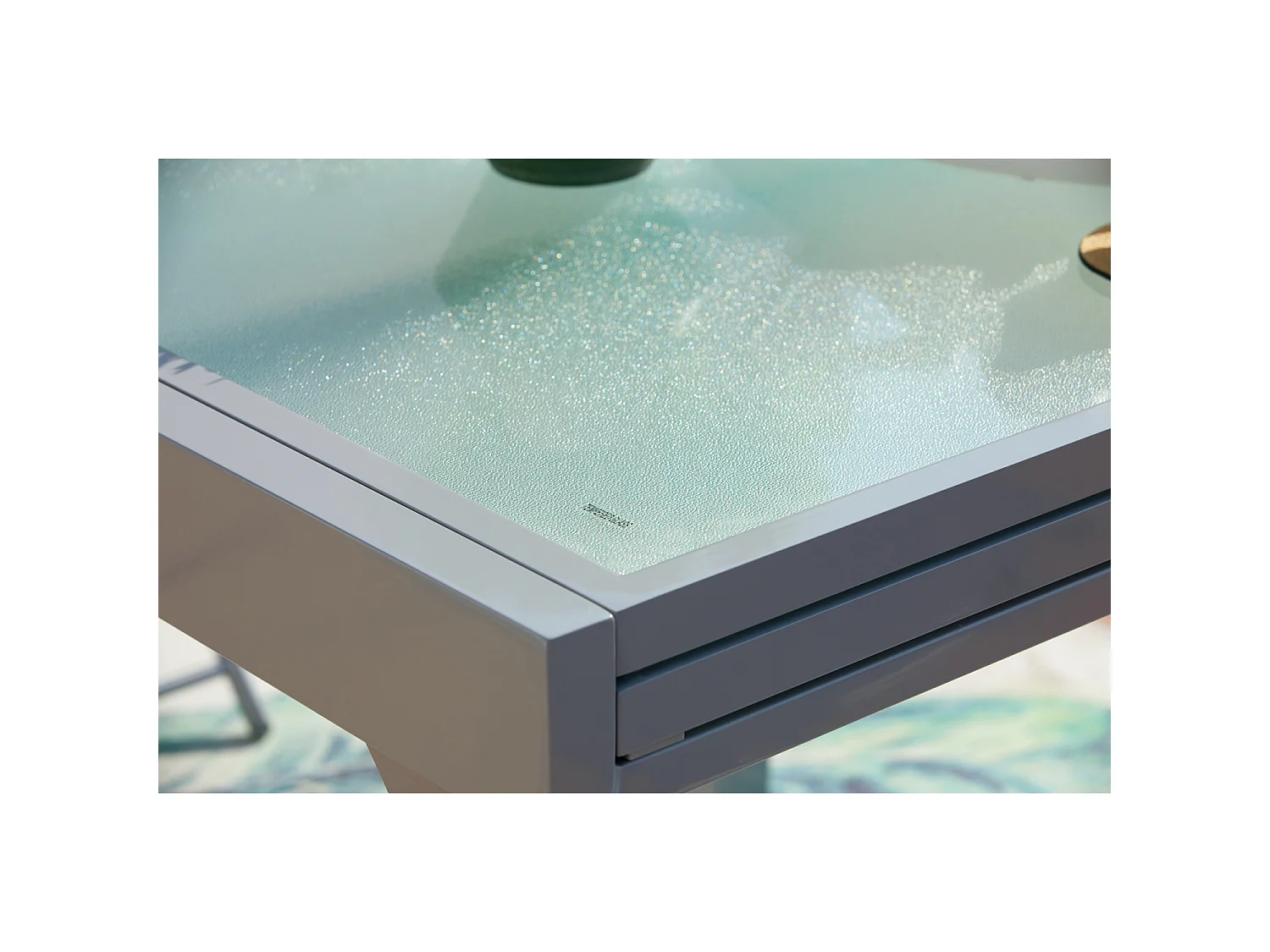 Ausziehbarer Aluminium-Gartenmöbel-Set für 8 Personen + 8 Stühle Molvina