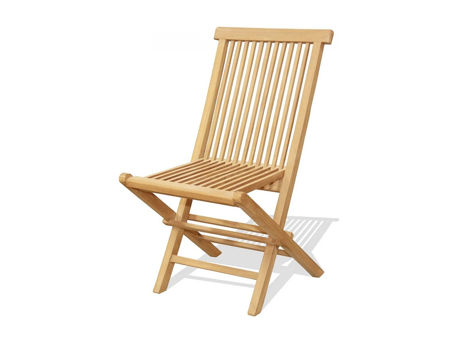 Salon de jardin teck 12 places table rectangulaire 10 chaises KAJANG