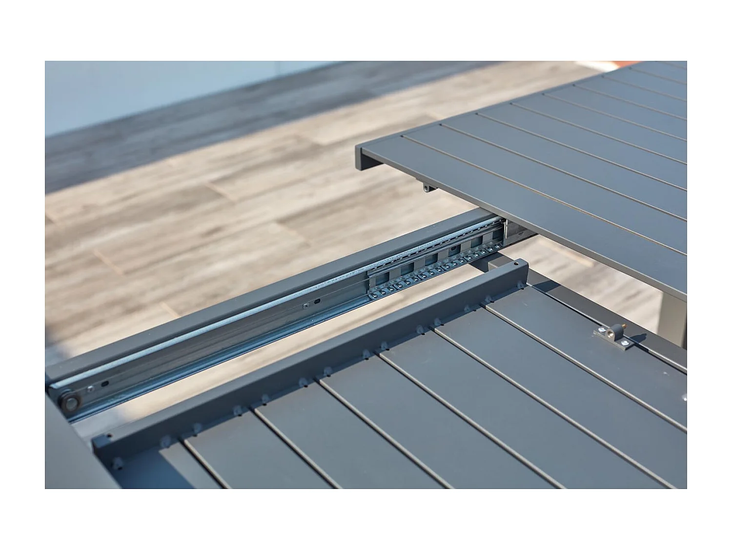 Salotto da giardino 8 posti in alluminio FLORENCIA