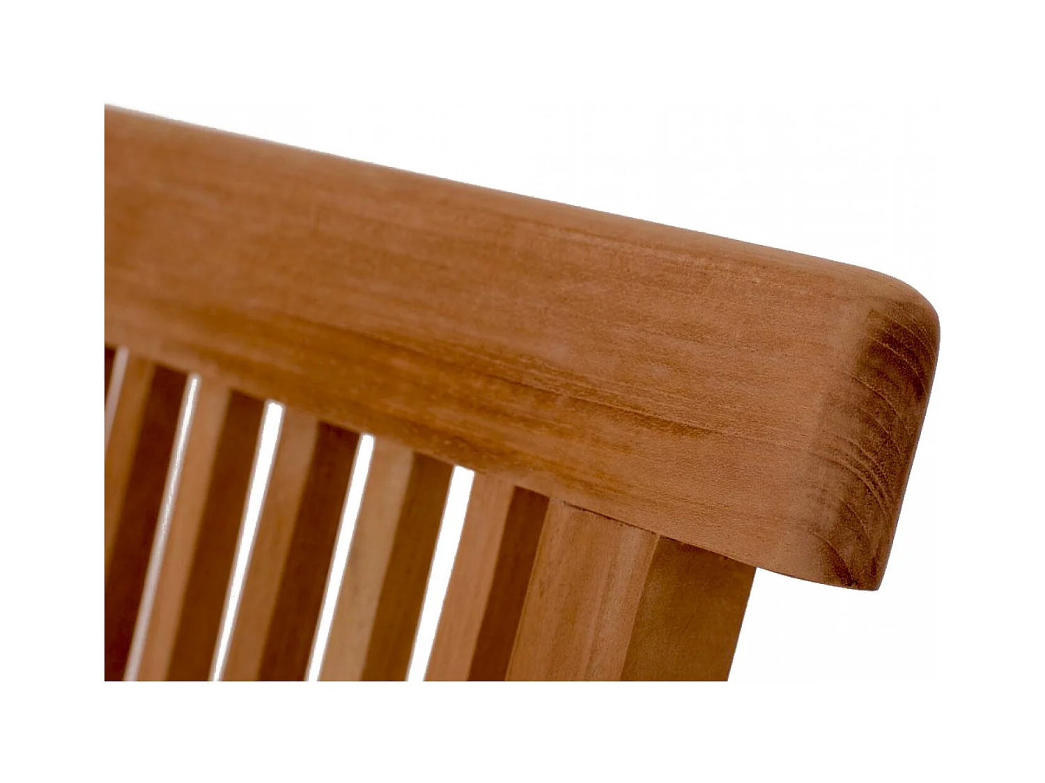 Table rectangulaire 4 chaises et 2 fauteuils en teck huilé LUBOK