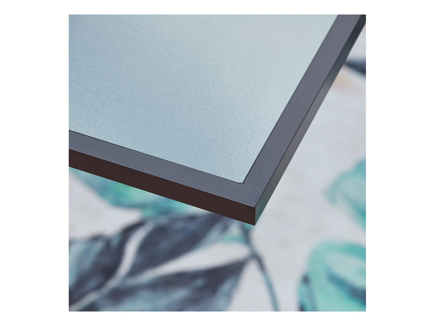 Tavolo da giardino allungabile in alluminio e 6 sedie in textilene BRESCIA