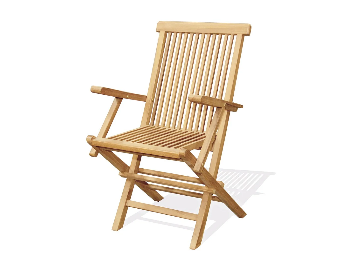 Salon de jardin Teck massif 8 à 10 personnes - Table ovale + 8 chaises KAJANG