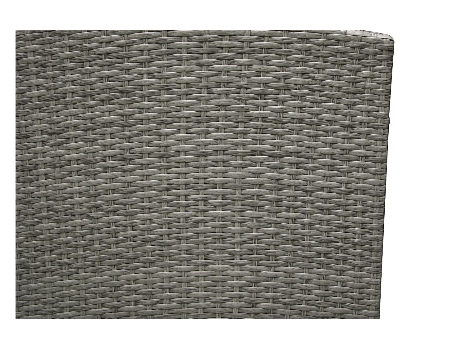 8-Sitzer Gartenmöbel-Set aus grau/braunem Polyrattan MOOREA - Großer Komfort im Freien