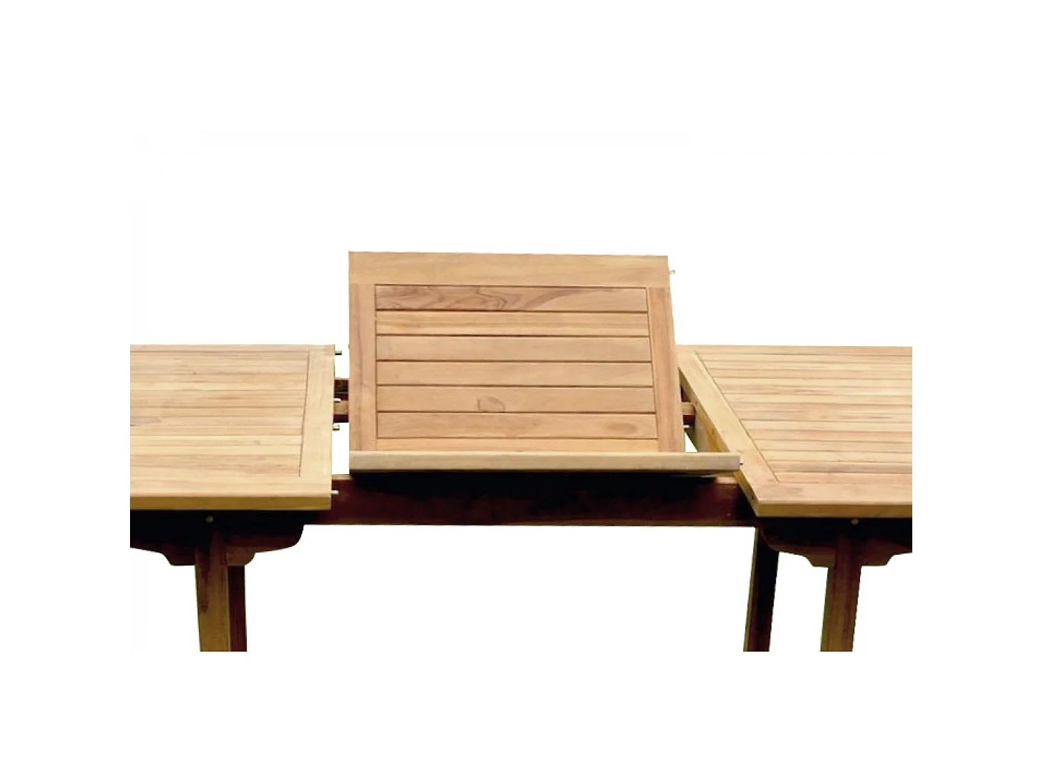 Conjunto de jardín 6 plazas de madera de teca KAJANG