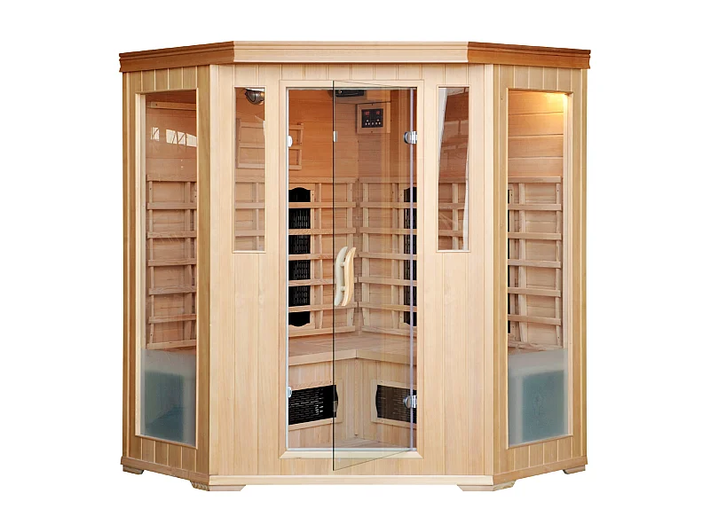 Cabine sauna luxe infrarouge 3/4 places