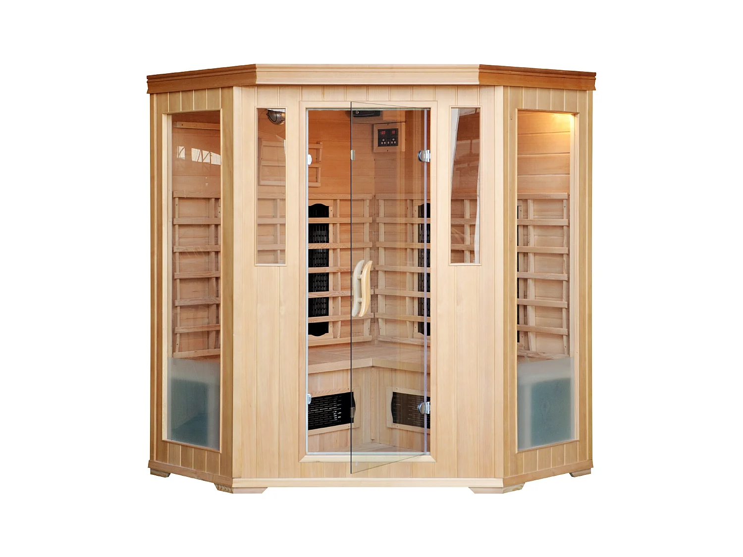 Cabine sauna luxe infrarouge 3/4 places