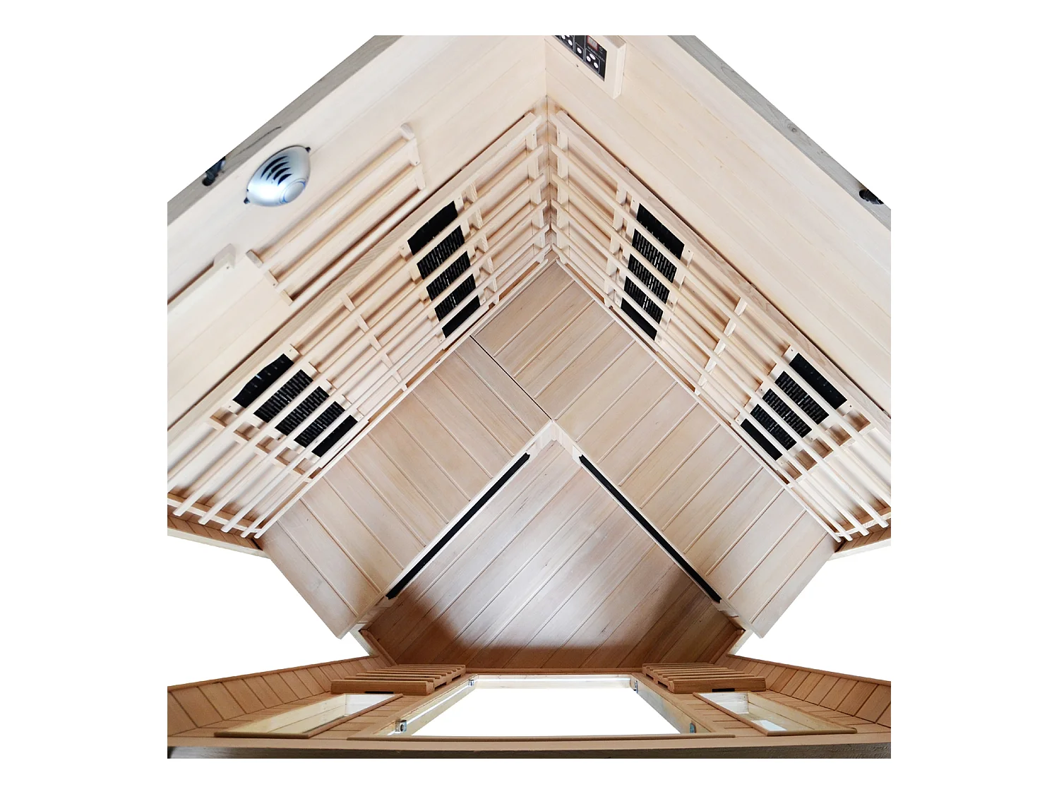 Cabine sauna luxe infrarouge 3/4 places