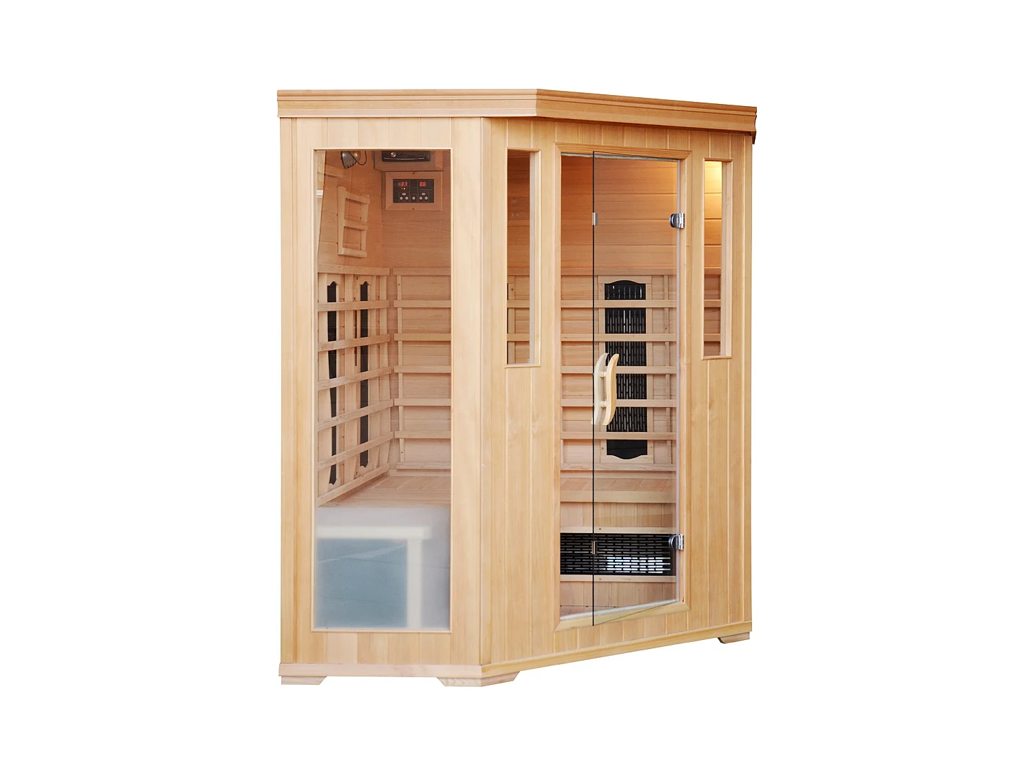 Cabine sauna luxe infrarouge 3/4 places