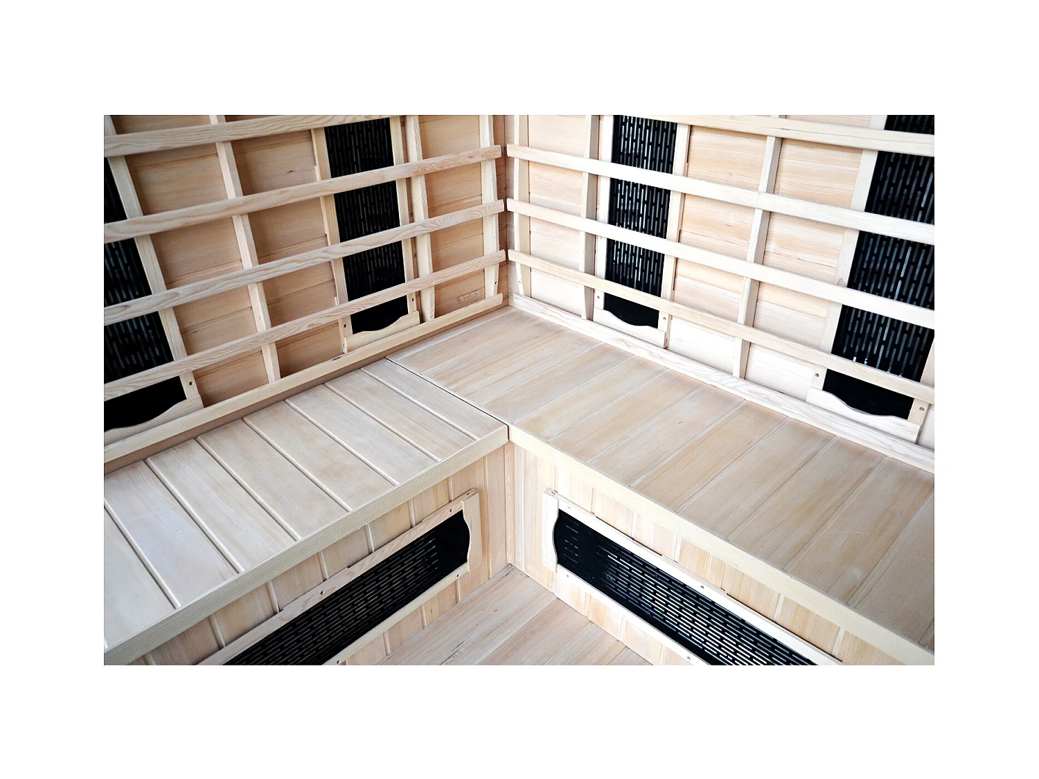 Cabine sauna luxe infrarouge 3/4 places