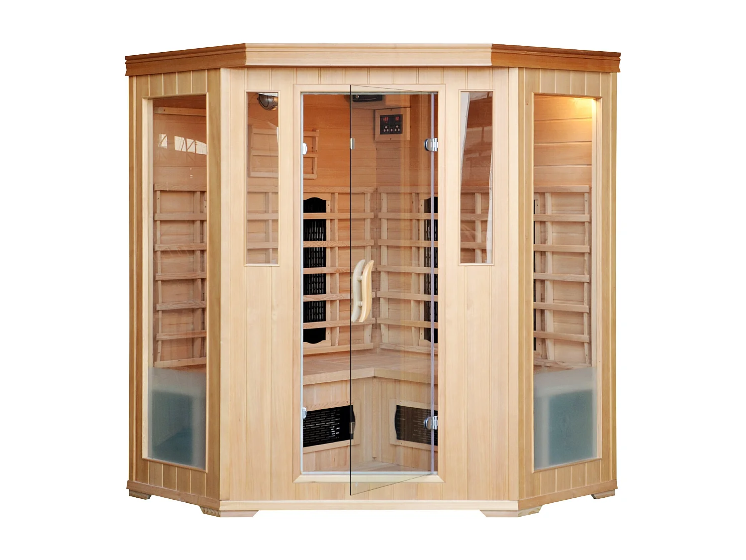 Cabine sauna luxe infrarouge 3/4 places