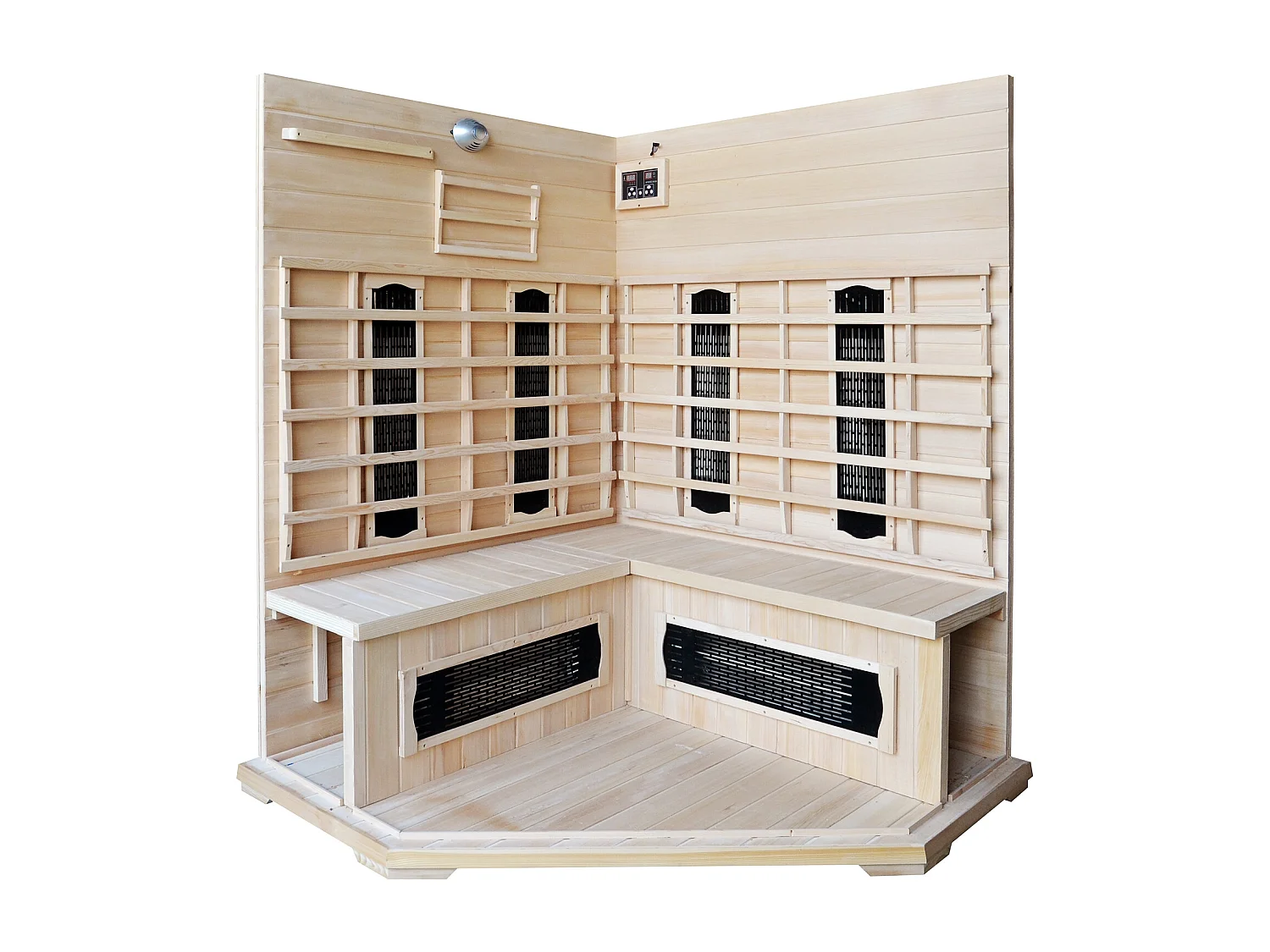 Cabine sauna luxe infrarouge 3/4 places
