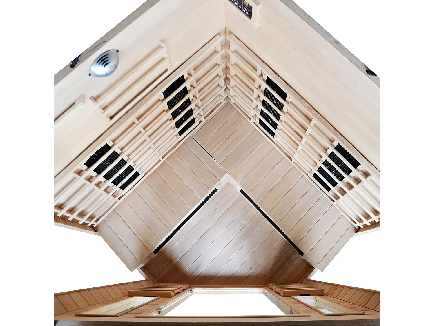 Cabine sauna luxe infrarouge 3/4 places