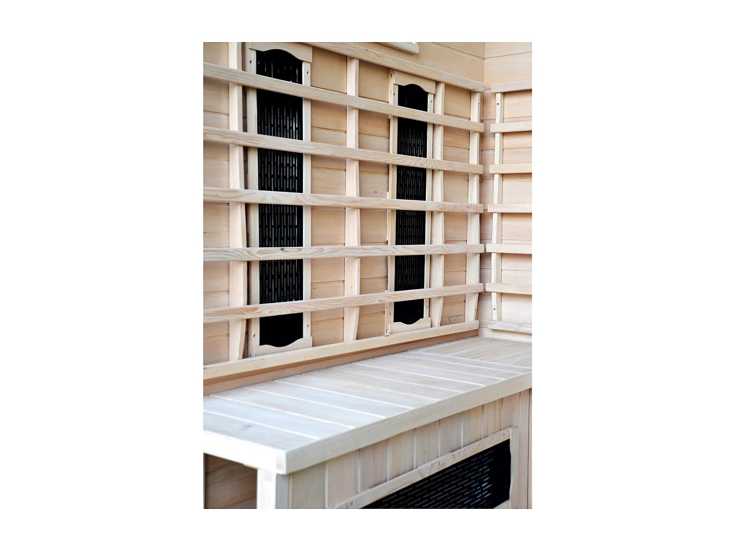 Cabine sauna luxe infrarouge 3/4 places