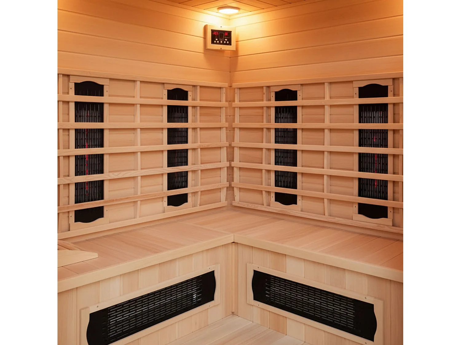 Cabine sauna luxe infrarouge 3/4 places