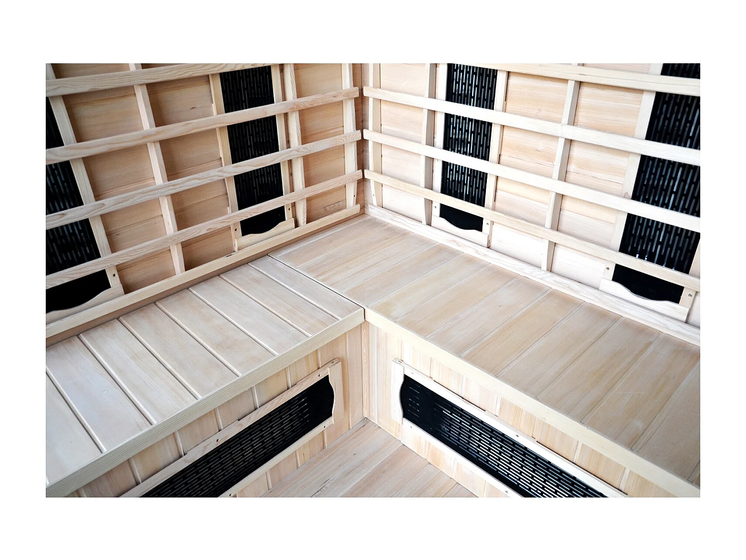 Cabine sauna luxe infrarouge 3/4 places