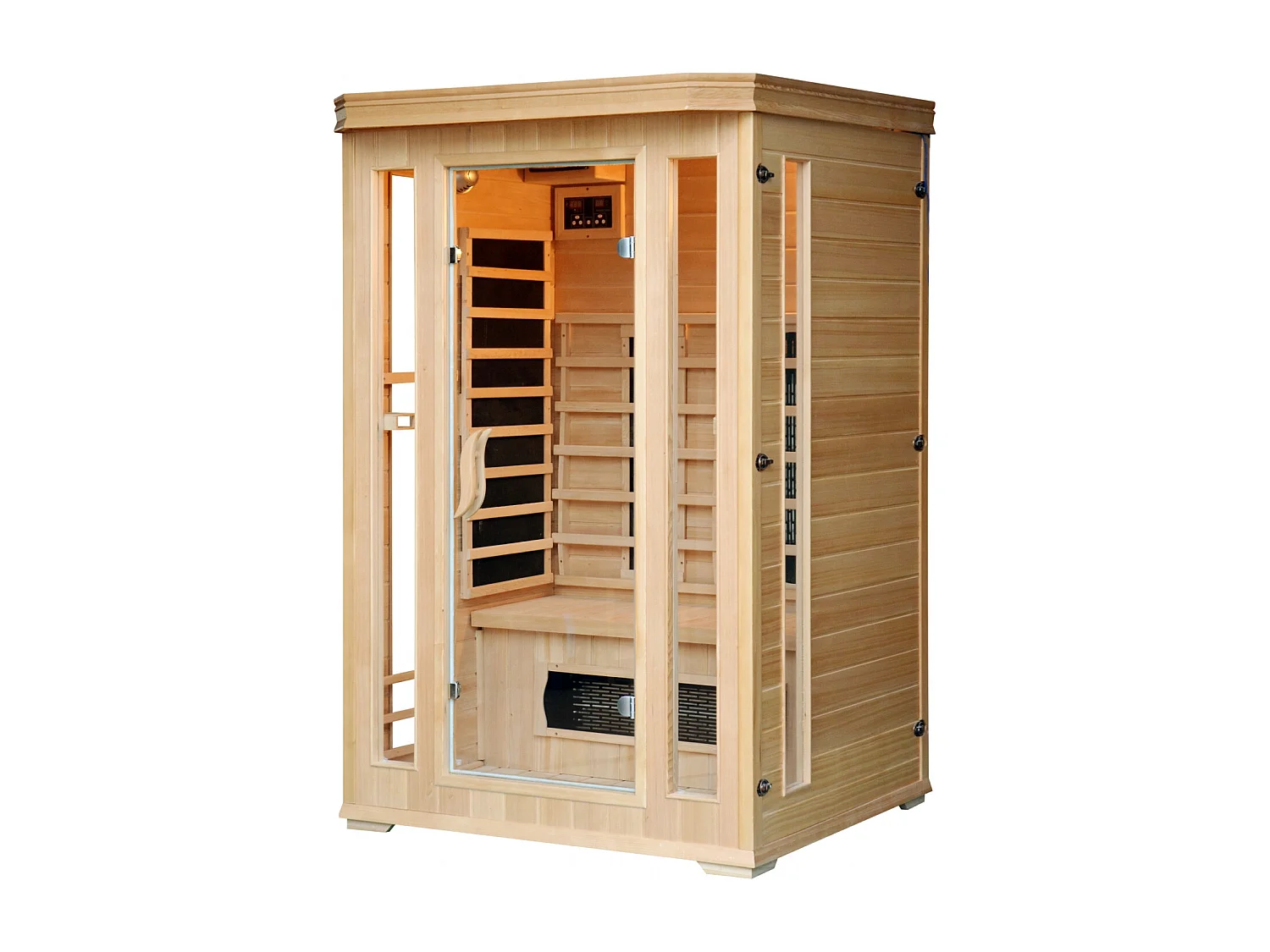 Cabine sauna infrarouge 2 places luxe