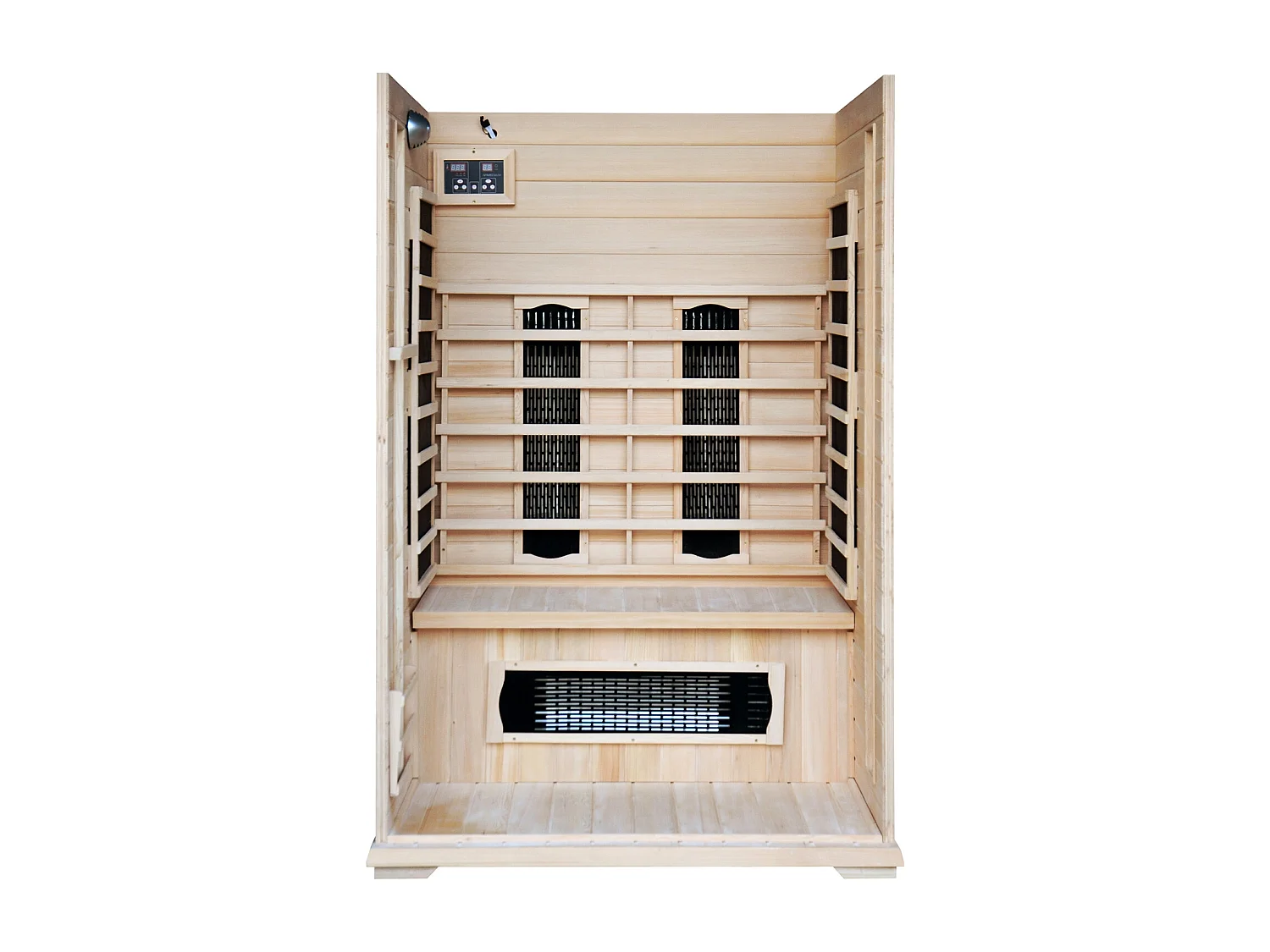 Cabine sauna infrarouge 2 places luxe
