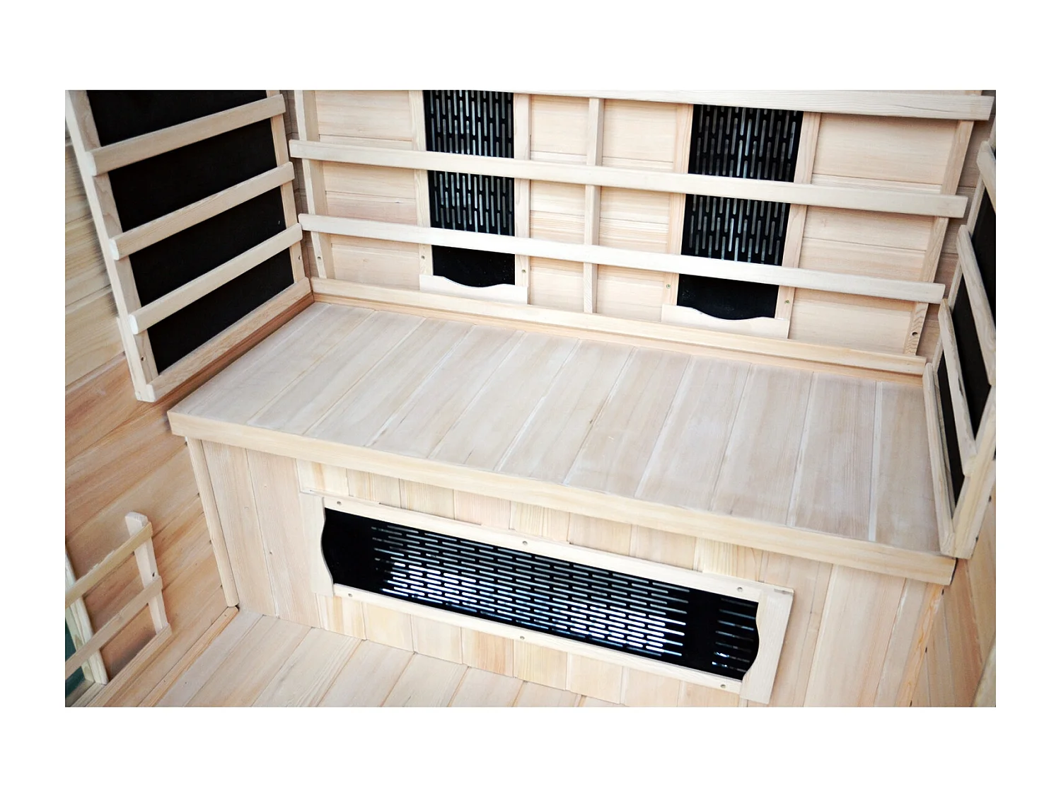 Cabine sauna infrarouge 2 places luxe