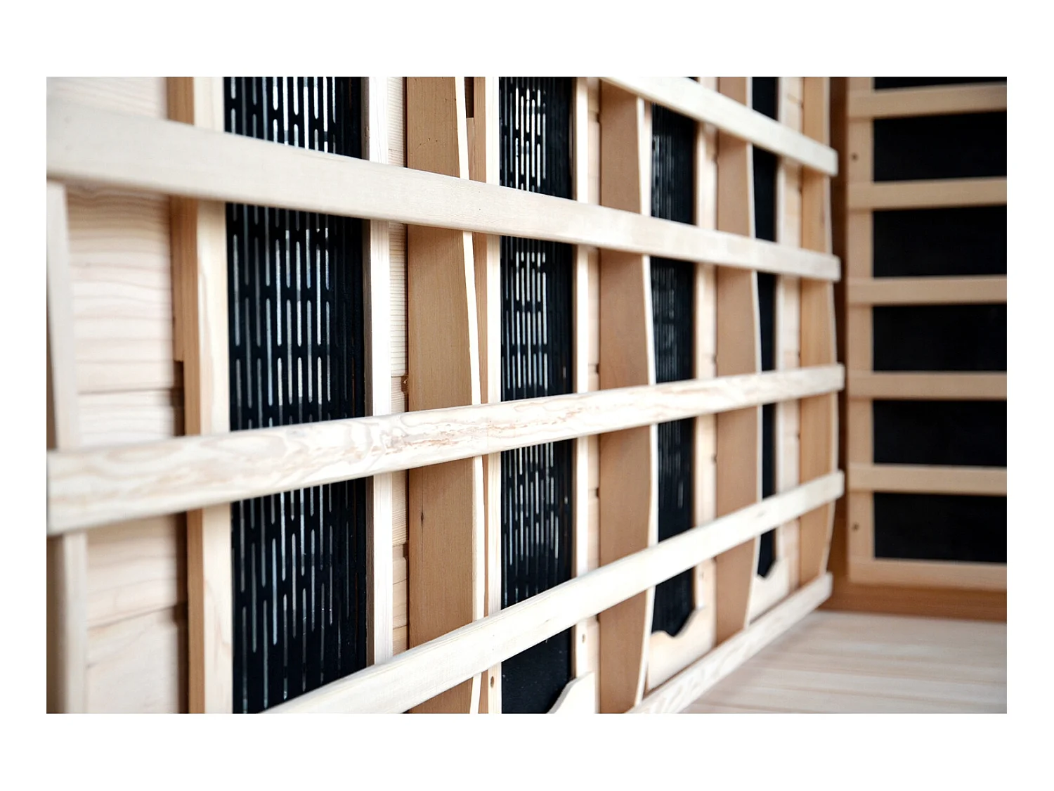 Freistehender und drehbarer Sonnenschirm 3 x 4m grau CESARE